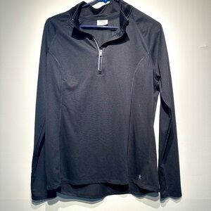 Danskin quarter zip pullover, sz lg
